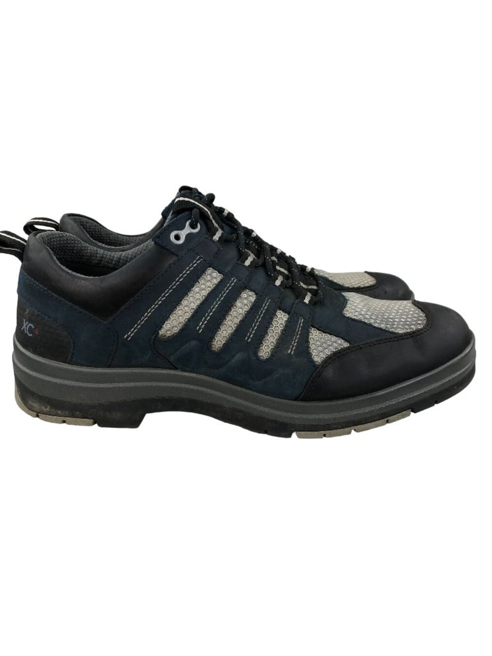 Johnston & Murphy Men's Size 11M XC4 Cahill Sport Moc Toe Grey Black Blue Shoes